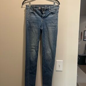 American Eagle Outfitters Blue Skinny Jeans